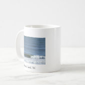 Topsail Island, NC-mok koffie Koffiemok (Voorkant links)
