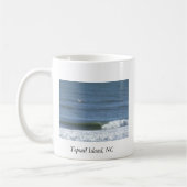 Topsail Island, NC-mok koffie Koffiemok (Links)