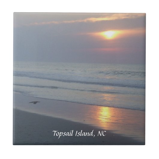Topsail Island, NC Trivet/Tile Tegeltje (Voorkant)
