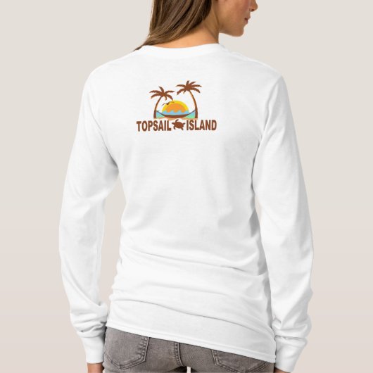 Topsail Island T-shirt (Achterkant)