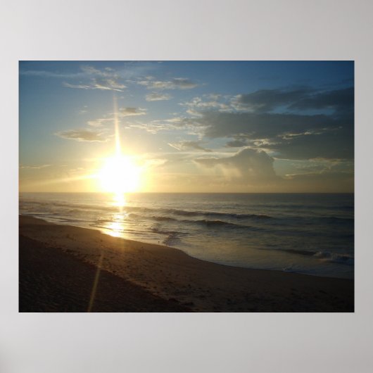 Topsail sunrise poster (Voorkant)