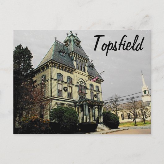 Topsfield Briefkaart (Voorkant)