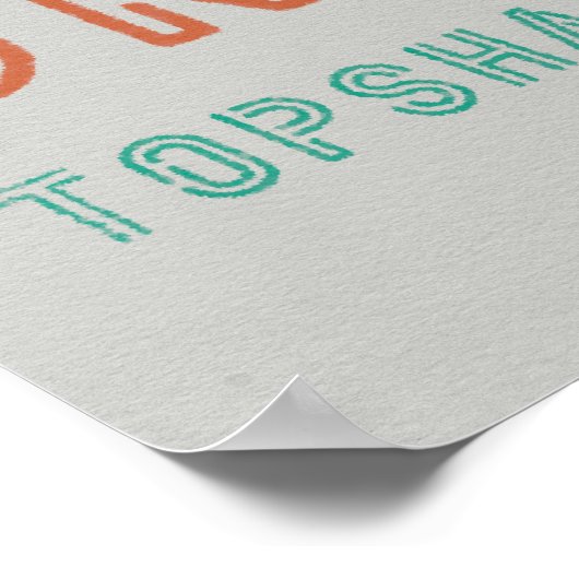 Topshaw Brunswick Bridge Maine USA Poster (Hoek)