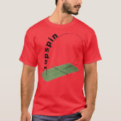 Topspin Tennisbaan T-shirt (Voorkant)