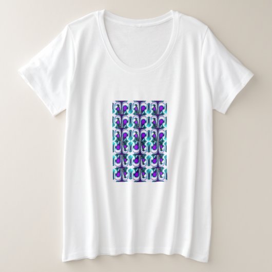 Topstijl Grote Maat T-shirt (Design voorkant)