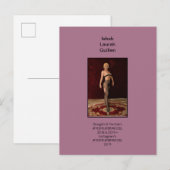 #TOPSUPERMODEL Ishah Laurah Uitnodiging Briefkaart (Voorkant / Achterkant)