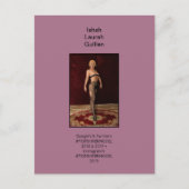 #TOPSUPERMODEL Ishah Laurah Uitnodiging Briefkaart (Voorkant)