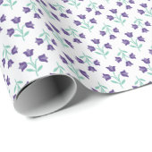 Topsy Tulip in Purple and Teal Cadeaupapier (Rol Hoek)