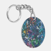 Topsy - Turvy acryl Sleutelhanger (Voorkant Links)