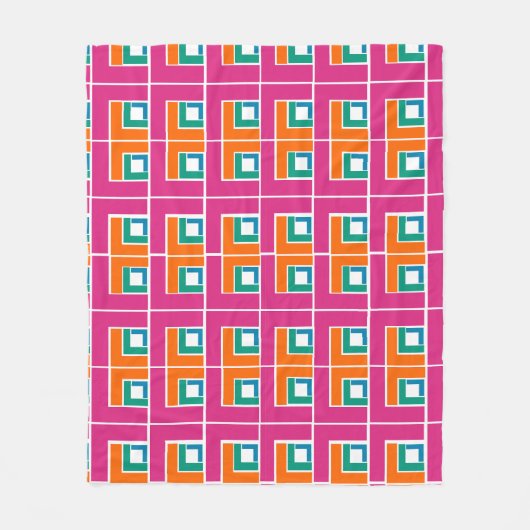 Topsy Turvy Fleece Deken (Voorkant)