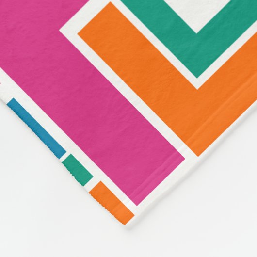 Topsy Turvy Fleece Deken (Hoek)