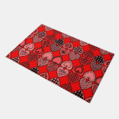 Topsy Turvy Hearts, 24 x 36-inch deurmat (Schuin)