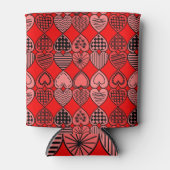 Topsy Turvy Hearts Blikjeskoeler (Voorkant)