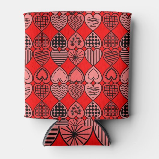 Topsy Turvy Hearts Blikjeskoeler (Voorkant)