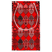 Topsy Turvy Hearts Klein Cadeauzakje (Achterkant)