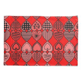 Topsy Turvy Hearts Kussensloop (Achterkant)