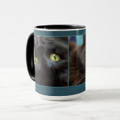 Topsy-Turvy: rechts naar boven en naar beneden! Mok (Voorkant links)