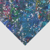 Topsy-Turvy tissuepapier (Detail)