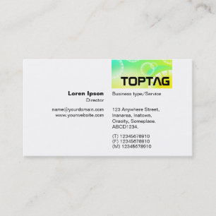 TopTag v2 - Abstract 01 Visitekaartje