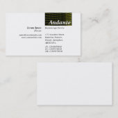 TopTag v3 - Toonhoek - Geel Visitekaartje (Voorkant / Achterkant)