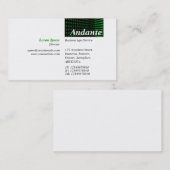 TopTag v3 - Toonhoek - Groen II Visitekaartje (Voorkant / Achterkant)