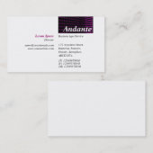 TopTag v3 - Toonhoek - Magenta Visitekaartje (Voorkant / Achterkant)