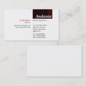 TopTag v3 - Toonhoek - Rood Visitekaartje (Voorkant / Achterkant)