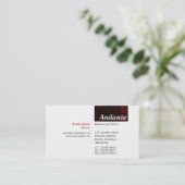 TopTag v3 - Toonhoek - Rood Visitekaartje (Staand voorkant)