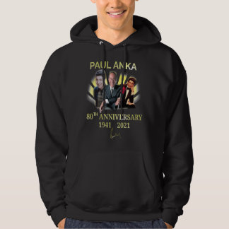  topverkoper Paul Anka Movie Actor Handsome Hoodie