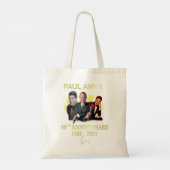  topverkoper Paul Anka Movie Actor Handsome Tote Bag (Achterkant)