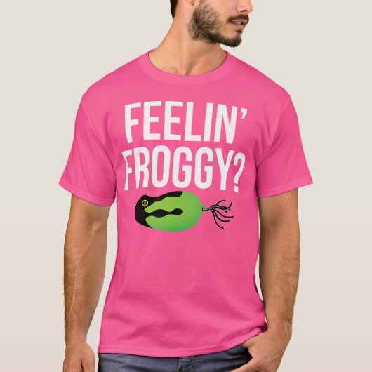 Topwater Frog Vist Froggy T-shirt (Voorkant)