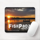 Topwater Vissen Mousepad Muismat (Met muis)
