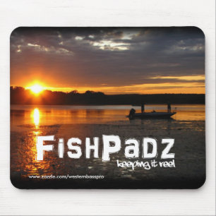 Topwater Vissen Mousepad Muismat