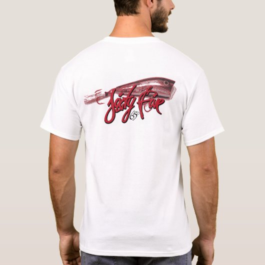 Topwatertemperatuur! T-shirt (Achterkant)