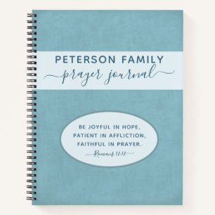 Topwinkel met persoonlijke naam Prayer Journal Notitieboek