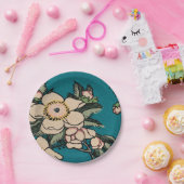 Toque de Primavera Papieren Bordje (Feest)