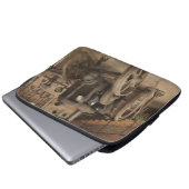 toque relajante a tu hogar laptop sleeve (Voorkant onderkant)