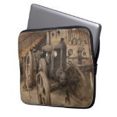 toque relajante a tu hogar laptop sleeve (Voorkant Links)