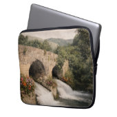 toque relajante a tu hogar laptop sleeve (Voorkant Links)