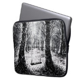 toque relajante a tu hogar laptop sleeve (Voorkant Links)