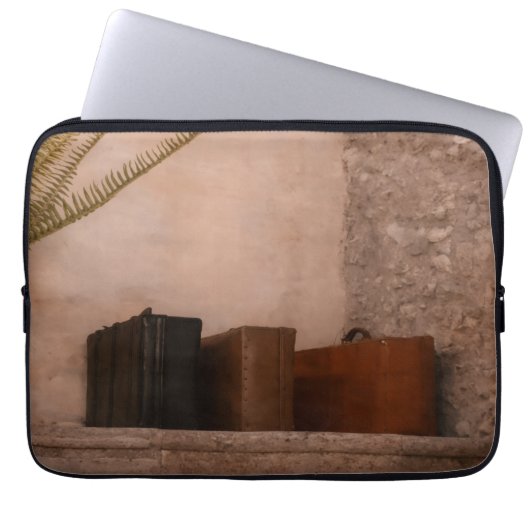 toque relajante a tu hogar laptop sleeve (Voorkant)