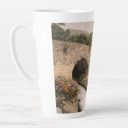 toque relajante a tu hogar latte mok (Links)