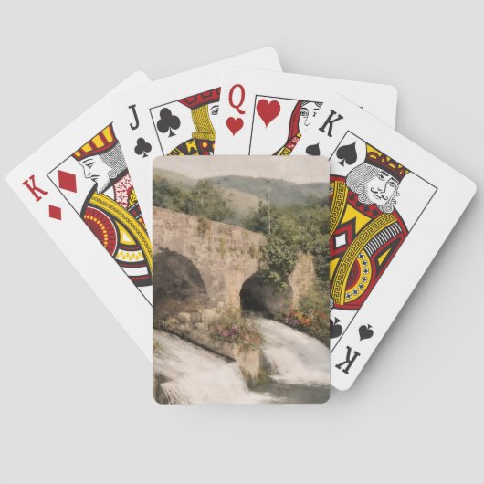toque relajante a tu hogar pokerkaarten (Achterkant)