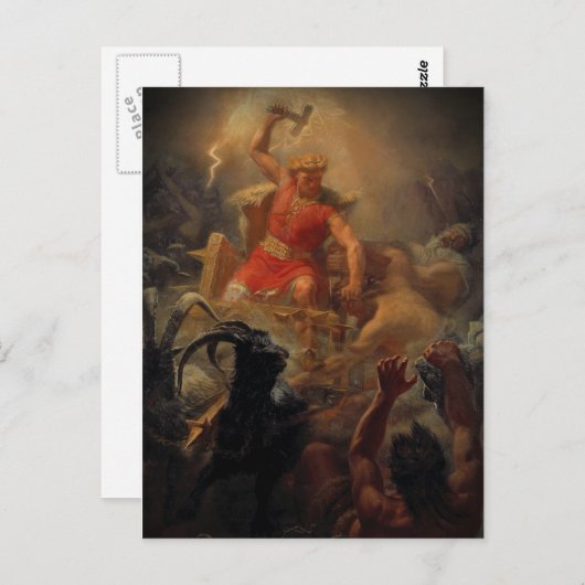 Tor Batles de Giants Briefkaart (Voorkant / Achterkant)