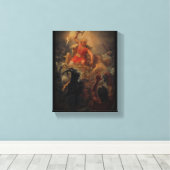 Tor Batting the Giants Canvas Afdruk (Insitu (Houten vloer))