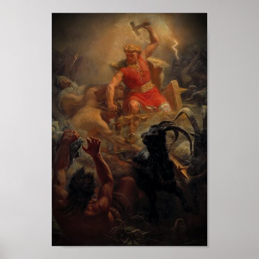 Tor Batting the Giants Poster (Voorkant)