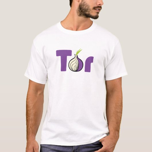 Tor Browser Klassiek T-shirt (Voorkant)