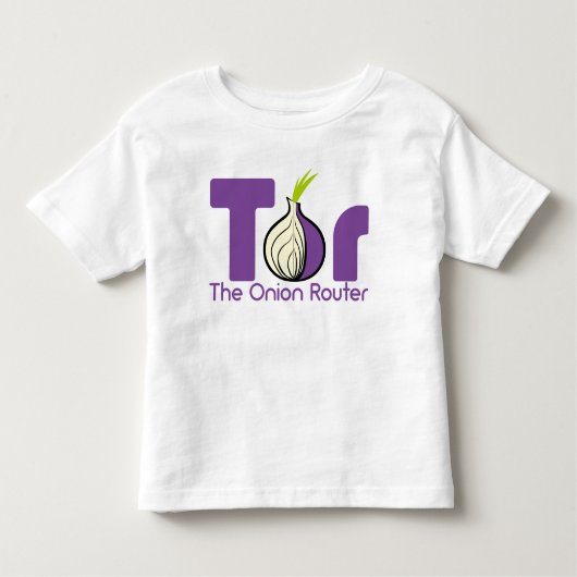 Tor - de Router van de Ui Kinder Shirts (Voorkant)