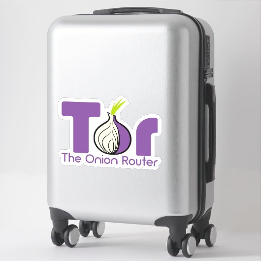 Tor - de Router van de Ui Sticker (Koffer)