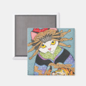 Tora Oiran Magnet (Voorkant / Achterkant)